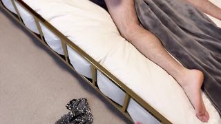 Wife begs for two big dicks to cum in her pussy / Sloppy seconds / Double creampie / Amateur hotwife