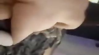 Hot teen girl fuck by huge cock while she watch anime