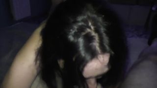 An elderly man fucks my wife in the mouth while I fuck her from behind. His wife helps drinking wine