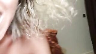 Slutty Blonde Cheating Extreme Real Female Orgasm (at 8:25)CELL PHONE VIDEO Amateur Sextape Homemade
