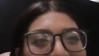 I cum all over Latinas face