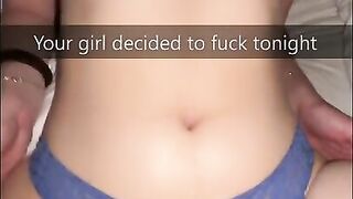 college teen cheats at party (and her annoying boyfriend desperately tries to call) [2]