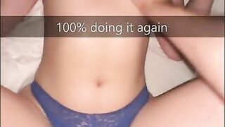 college teen cheats at party (and her annoying boyfriend desperately tries to call) [2]