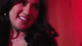 BLACKEDRAW Naughty Ophelia Purr Jerks His Cock At The Club Before Taking Him Home