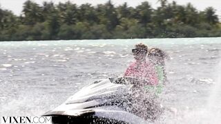 VIXEN Foxy Sonya shares her man with her hot friend Freya