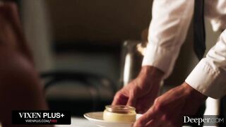 Deeper. Dominant Beauty Agatha Vega Uses Waiter As Her Sex Toy