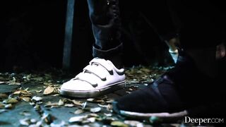 Deeper. Addie gets tied up & fucked by stranger on vacation