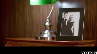 Deeper. Stunning brunette Emily Double Penetrated in threesome