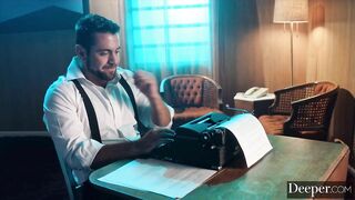 Deeper. Gorgeous Tough Nicole Vaunt Gives A Writer The Discipline He Craves