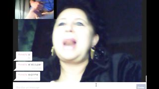 Flashing some Woman with my Huge Cock