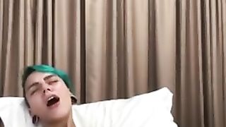 Live Show: Dildo Ride, Hairy Pussy Fuck and Orgasm with Vibrator (teaser)