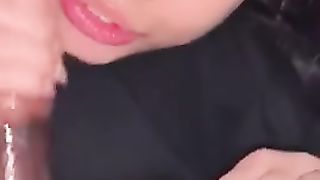 D.Skye Giving an Amazing Blowjob and Swallows!