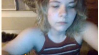 Omegle Teen Shows Big Ass and Tits
