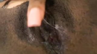 Cute Ebony Teen Sticky Pussy