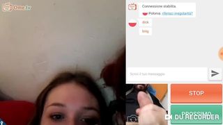 Reazione Delle Polacche a un Cazzo Grande Su Omegle