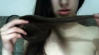 Chick Shows Tits for my Cock