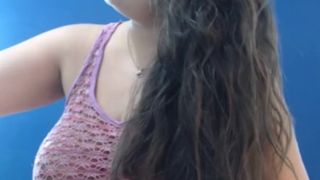 Huge Latin Milk Tits in Shirt