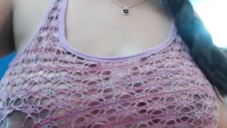 Huge Latin Milk Tits in Shirt