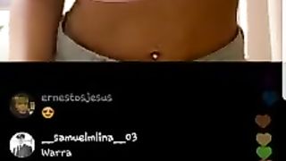 Big Latina Porn Show in Instagram Live 23/04/2020
