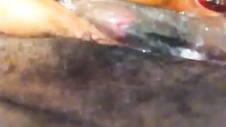 Hot Barely-Legal Teen Licks her own Cum