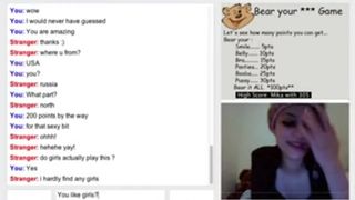 Cute Girl Play Sex Game