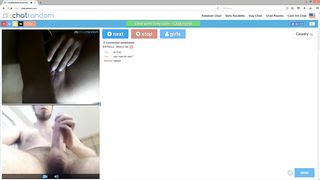 Chatroulette Big Cumshot for Hot Pussy
