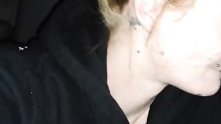 Real Teen Crack Hoe is back Sucking my Dick