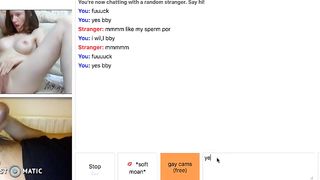 Omegle Porn - Big Tits and a Thick Cock to Mastrubate too