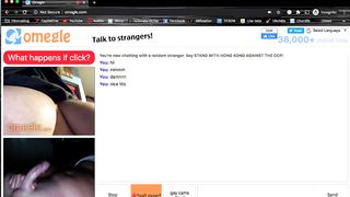 Omegle Mature Flashes Huge Tits and gives me a Cum Countdown (no Audio)