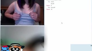 Naughty Texas Teen Showing off on Omegle