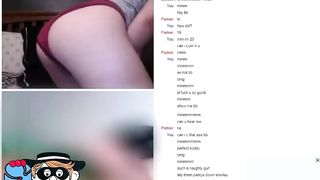 Naughty Texas Teen Showing off on Omegle