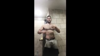 Cute Hunk Shows off his Moves! Part 2