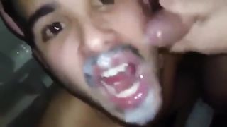 Hot and Nasty Cum Facial