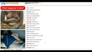 Omegle #4 Hot Ebony Girl makes me Cum with Tits and Pussy