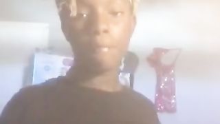 Black Teen Flash Titties on Periscope