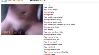 Omegle Teen Fucks on Webcam in Bathroom