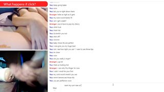 Virgin with the Tightest Pussy on Omegle