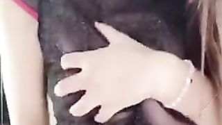 Hot Big Tits Chinese Cam Girl Plays with her Dildo