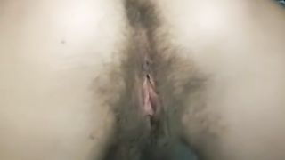 Hot Hairy MILF Showing her Bush in Doggy