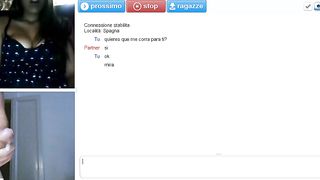 Chatroulette 27 6 Cumshots for 6 Spanish Chicks