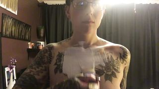 Topless ASMR Body Painting