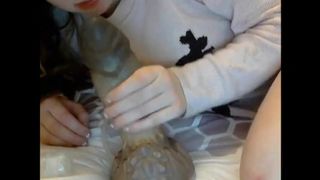 Dragon Dildo Big Brown Anal