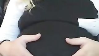 Pregnant Barbie Private Show