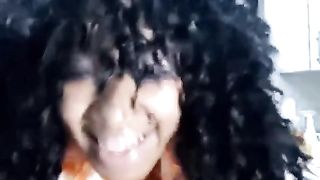 Sexy Black Chick with Big Tits