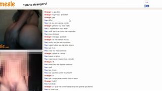 Beautiful Latina Shows everything on Omegle