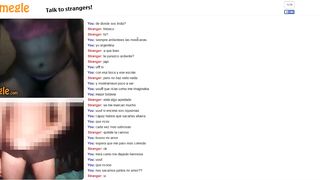 Beautiful Latina Shows everything on Omegle