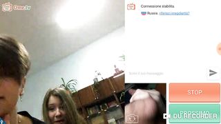 Reaction Big Cock Omegle Shock