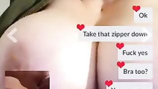 Horny Girl with Big Tits Waiting for Cum
