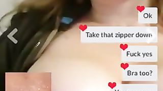 Horny Girl with Big Tits Waiting for Cum