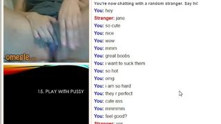 Omegle Girl #17 - Cute Jane Gets Naked